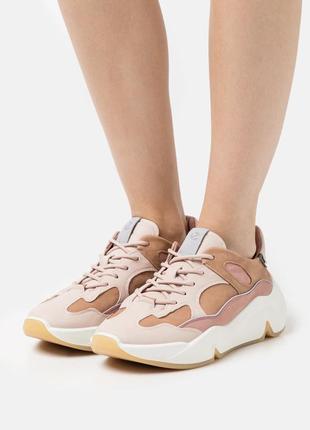 Нові шкіряні кросівки ecco chunky оригінал 41-41.5р