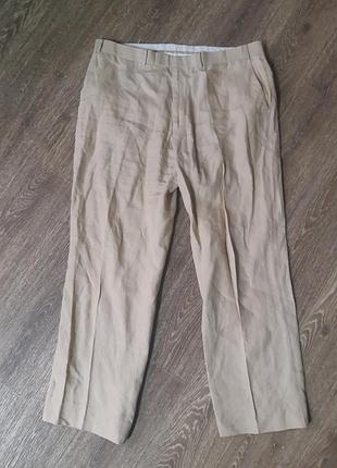 Брюки 100%лен