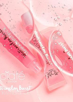 Зволожувальна олія для губciate london watermelon burst hydrating lip oil6 фото