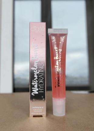 Зволожувальна олія для губciate london watermelon burst hydrating lip oil9 фото