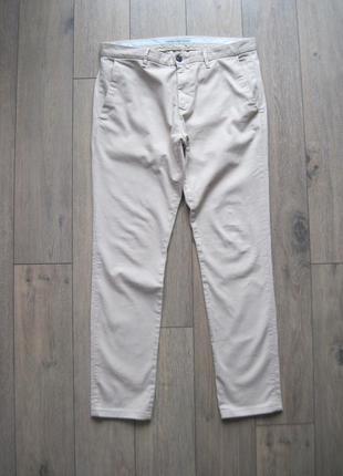 Emporio armani (50/l) зауженные брюки мужские1 фото