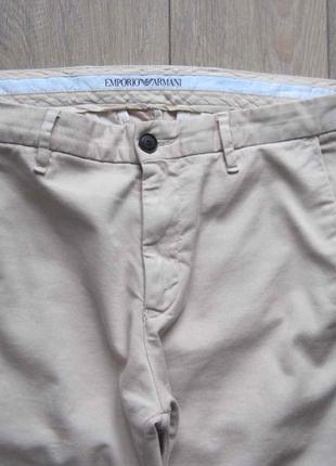 Emporio armani (50/l) зауженные брюки мужские3 фото
