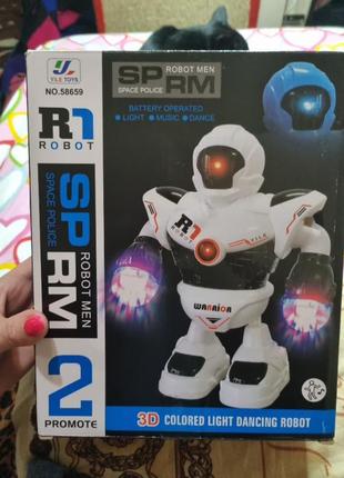 Робот 🤖 игрушка светиться ходит