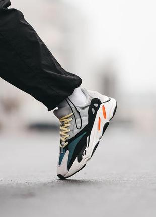 Мужские кроссовки adidas yeezy boost 700 grey 40-41-42-44-45