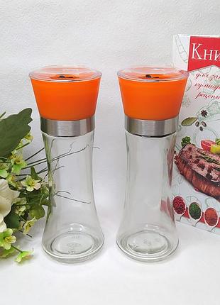 Перцемолка snt разные цвета, мельница для специй, перца, соли, регулировка помола