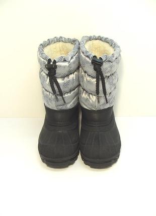 Дитячі зимові чобітки чоботи дутики сноубутси р. 25-263 фото