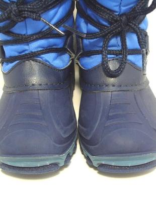 Дитячі зимові чобітки з підсвіткою чоботи дутики р. 264 фото