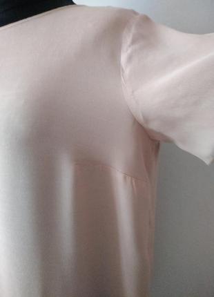 Пудровая блуза от h&amp;m3 фото