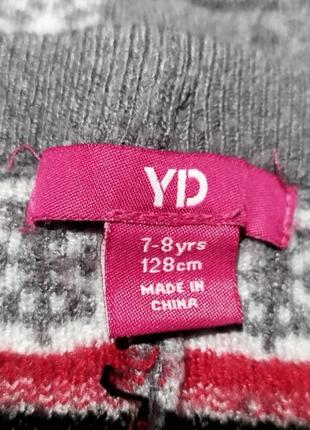 Теплі штанці лосини для дівчинки yd 5