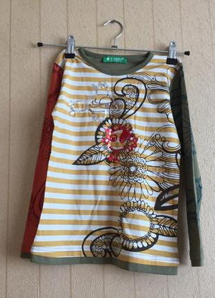 Стильний реглан для дівчинки на ріст 98,122