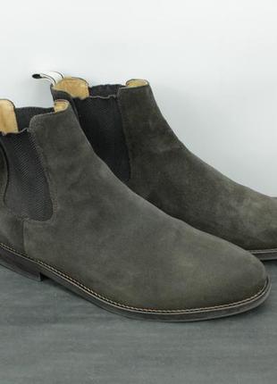 Шкіряні замшеві челсі gant brown suede chelsea max boots