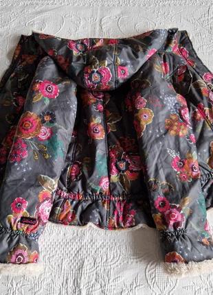 Підліткова укорочена куртка для дівчинки desigual 7