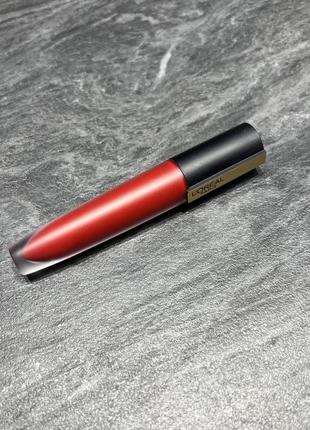 Жидкая матовая помада-тинт l'oréal paris rouge signature, оттенок 114 i represent2 фото