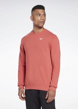 Толстовка с круглым вырезом reebok identity h54483