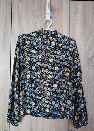 Стильная нальуральная блуза блузка размер 48-504 фото