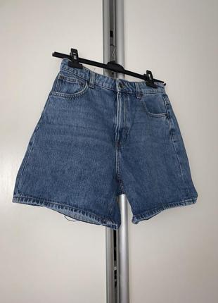 Джинсовые шорты bershka