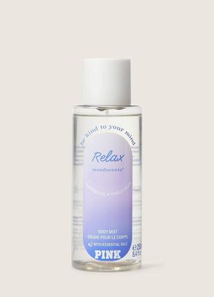 Парфюмированный спрей мист для тела pink victoria ́s secret relax