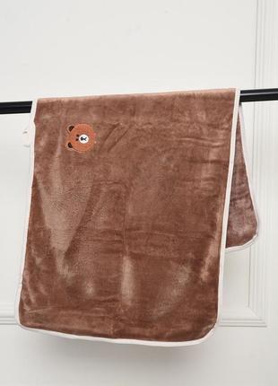 Рушник кухонний мікрофібра коричневого кольору 153045l