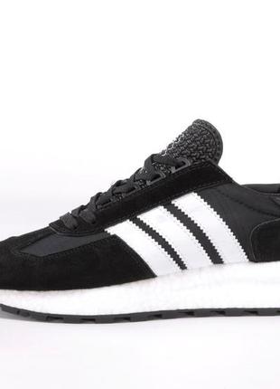 Adidas retropy e5 black white, кроссовки адидас мужские черно белые, кросівки адідас чоловічі4 фото