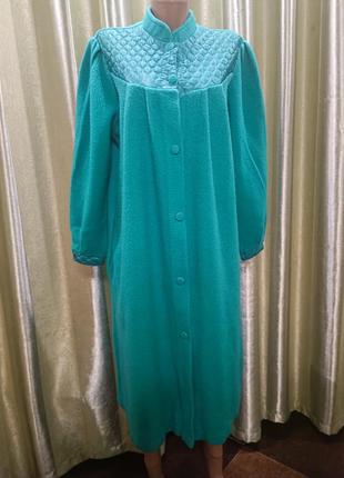 Теплий флісовий халат