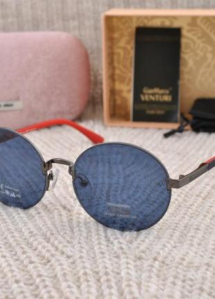 Красивые  круглые солнцезащитные очки gian marco venturi gmv876