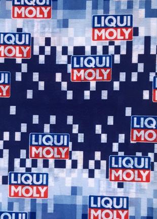 Бафф liqui moly трикотажный унисекс шарф хомут снуд балаклава2 фото