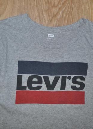 Оригинальная серая футболка levis2 фото