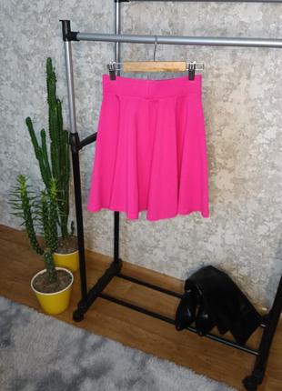 Яркая розовая юбка мини размер xs s от pimkie2 фото