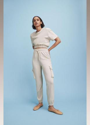 Футболка вкорочена zara