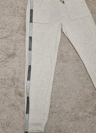 Меланджеві трикотажні штани джоггери7 фото