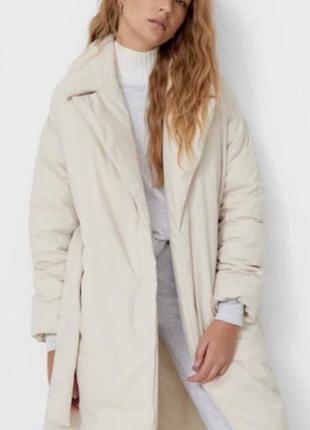 Куртка, пальто з поясом1 фото