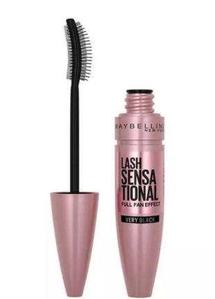 Туш для вій maybelline lash sensational мейбелин лаш сенсейшенл1 фото