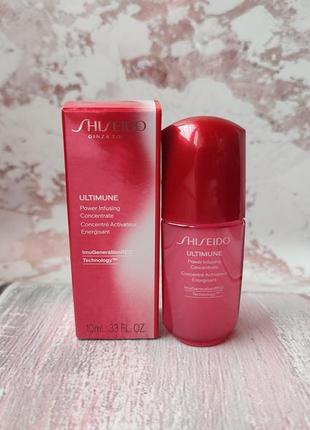 Антивікова сироватка для обличчя shiseido ultimune power infusing serum