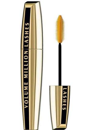 Туш для вій loreal million lashes de cils об'єм лореаль міліон