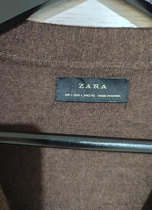 Шерстяной кардиган zara10 фото