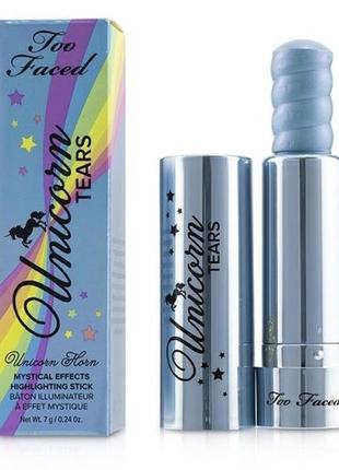 Стик-хайлайтер too faced unicorn dreams highlighting stick, 7 гр.