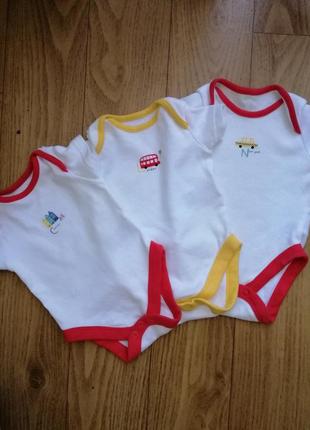 Набор комплект бодиков боди бодик mothercare на 3 мес2 фото