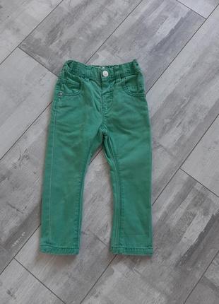 Мятные джинсы next 12-18мес,англия!💚💣🔥