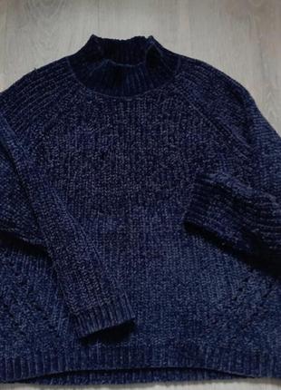 Вельветовый свитер, вязаный свитер
