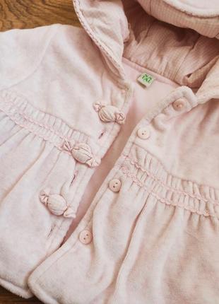 Шубка, курточка на весну на новорожденную диачинку2 фото