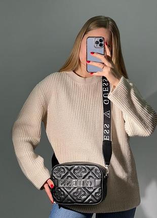 Сумка в стиле guess bag black 6