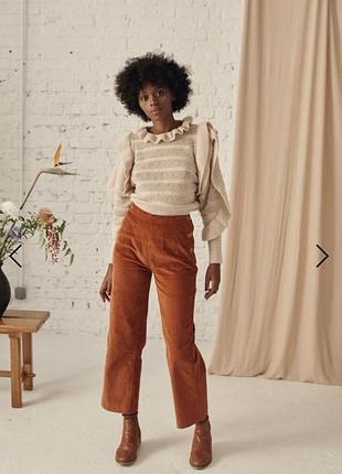 Louise misha-люксові французькі вельветові брюки! р.-36