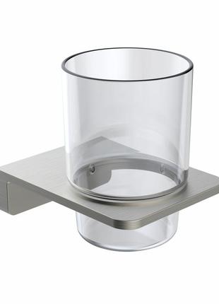 Solo стакан, cepillado níquel