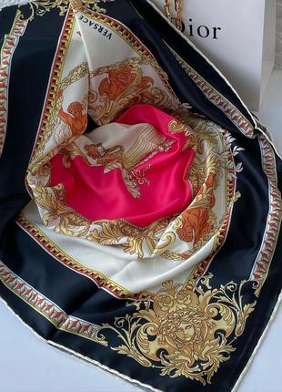 Брендовый платок в стиле versace💖🔥