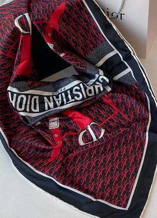 Брендова хустка в стилі christian dior💖🔥