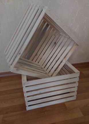 Ящик деревяний декоративний2 фото