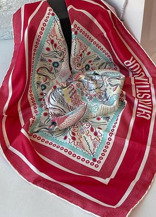 Брендова хустка в стилі christian dior💖🔥