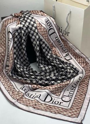 Брендова хустка в стилі christian dior💖🔥