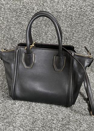 Шикарная женская кожаная сумка mcm4 фото