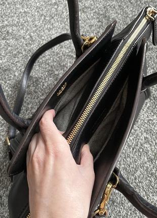 Шикарная женская кожаная сумка mcm7 фото